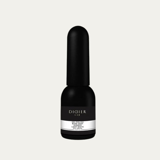 Verniz Gel, Rubber Base, Light White, 10ml