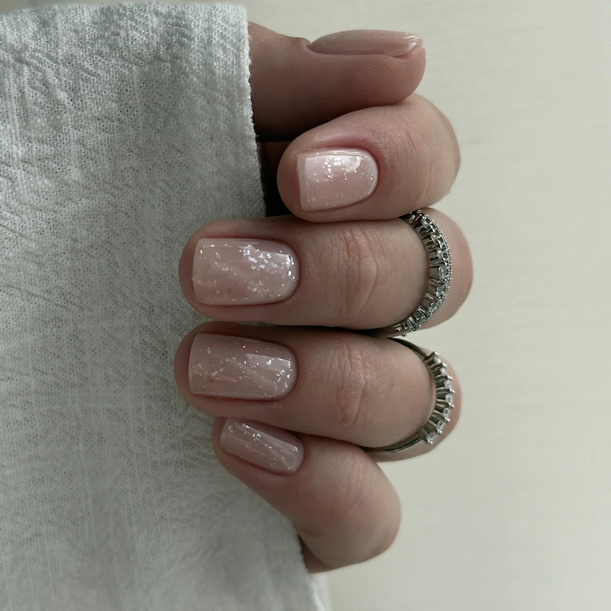 Top Coat "Didier Lab", Glitter Silver, 10ml