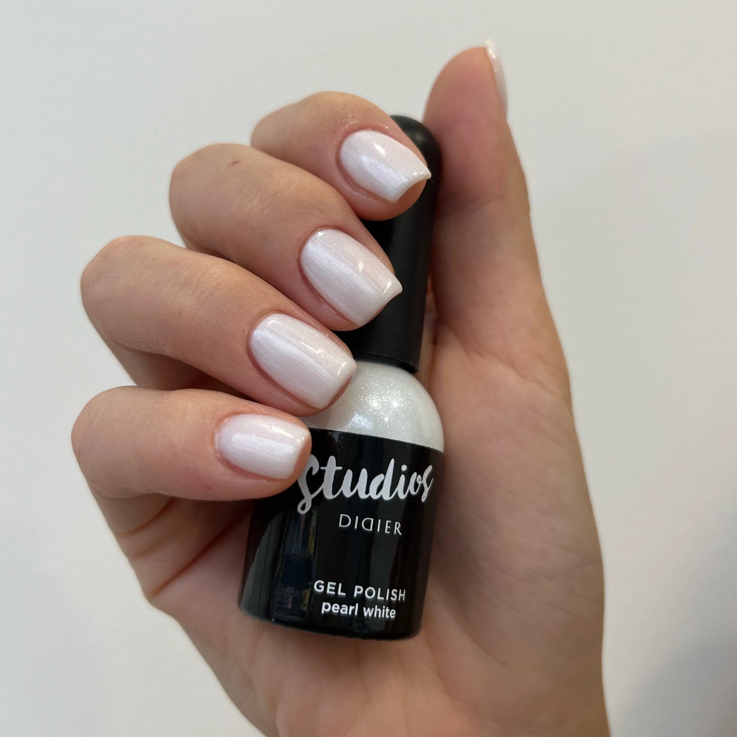 Verniz Gel Studios, Pearl White, 8ml, HEMA & TPO FREE