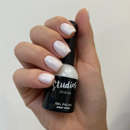 Verniz Gel Studios, Pearl White, 8ml, HEMA & TPO FREE