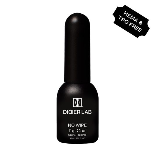 Top Coat Super Shiny, Clean Formula, No Wipe 10 ml, HEMA FREE
