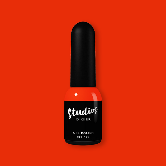 Verniz Gel Studios, Too Hot, 8ml, HEMA & TPO Free