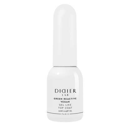 Green reactive, vegan  Top Coat "Didier Lab", 10ml