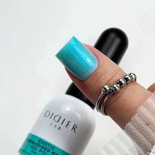 Verniz Gel "Didier Lab" Exotic Turquoised Motmo 10ml