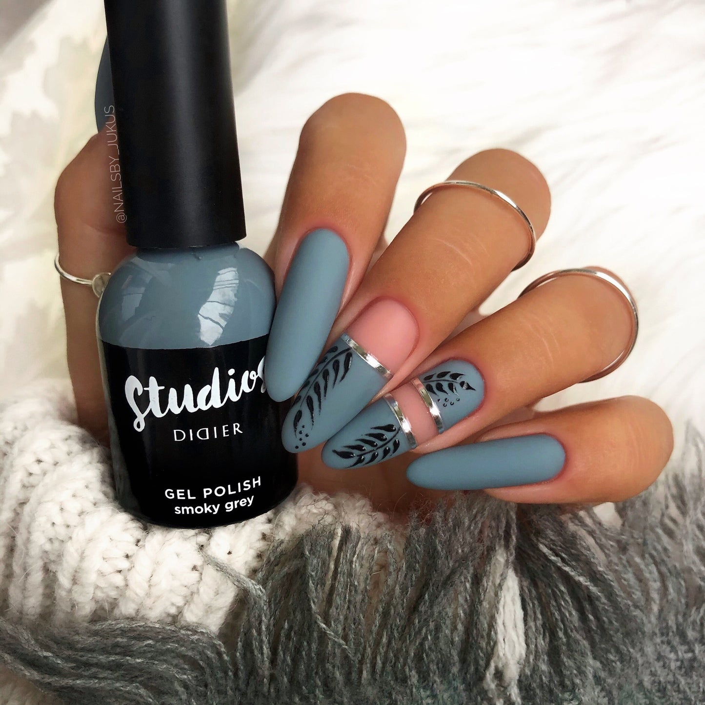Verniz Gel Studios, Smoky Grey, 8ml - didierlabportugal