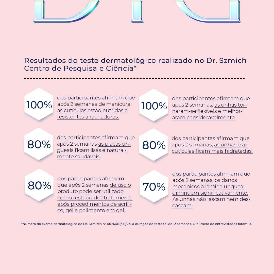 Óleo Restaurador Unhas e Cutículas "Beauté" Tudo em 1