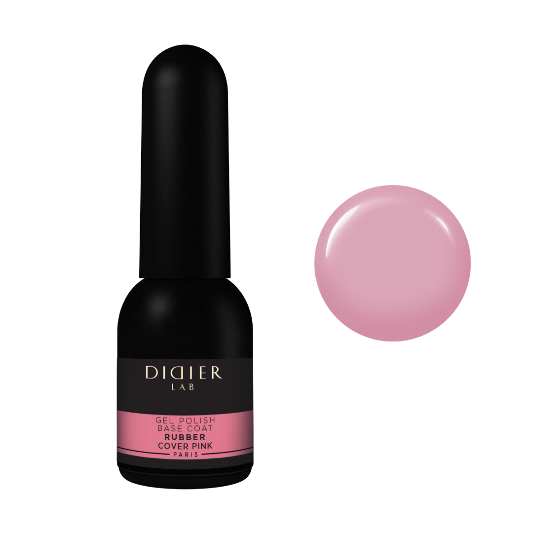 Verniz Gel, Rubber Base, Cover Pink, 10ml - didierlabportugal