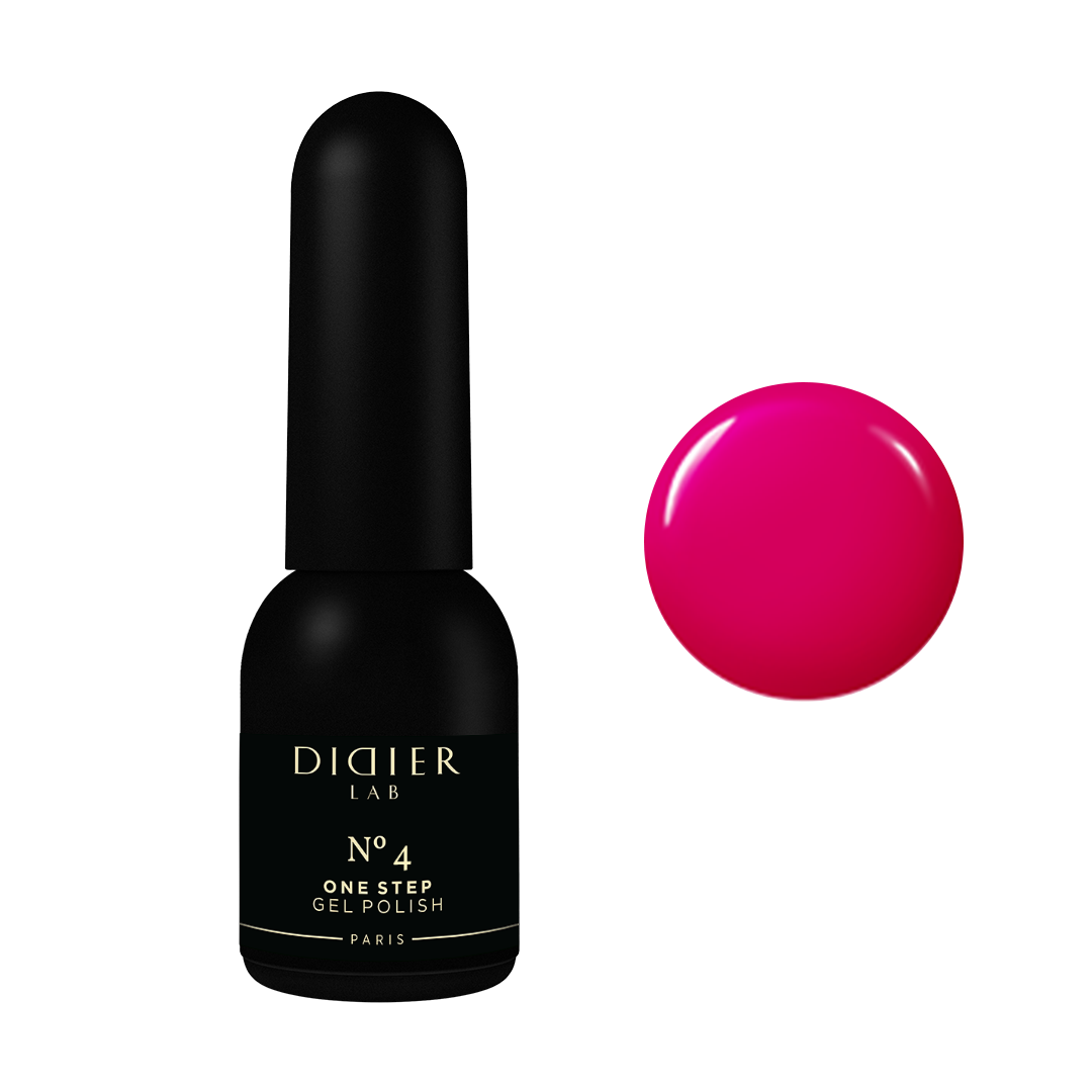 Verniz Gel One Step 3em1, "Didier Lab" No4, 10ml