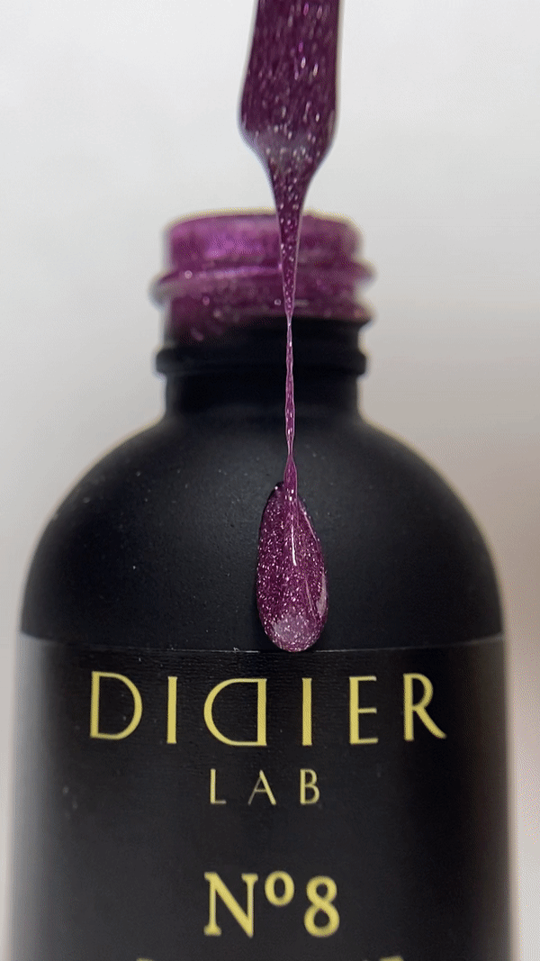 Verniz Gel "Didier Lab", Brillant, No8, 8ml, HEMA FREE