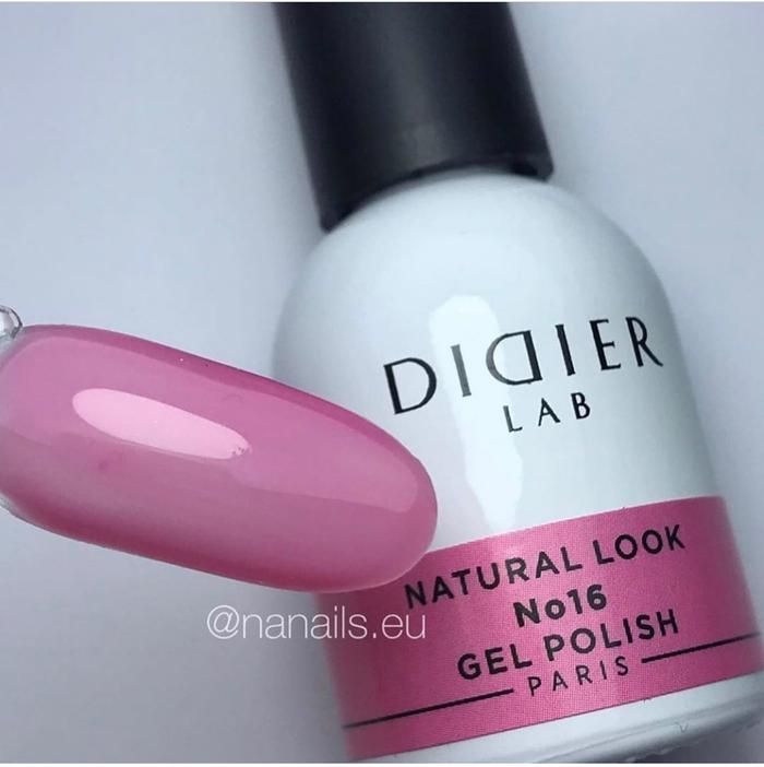 VERNIZ GEL "Didier Lab", Natural Look, No.16 - didierlabportugal