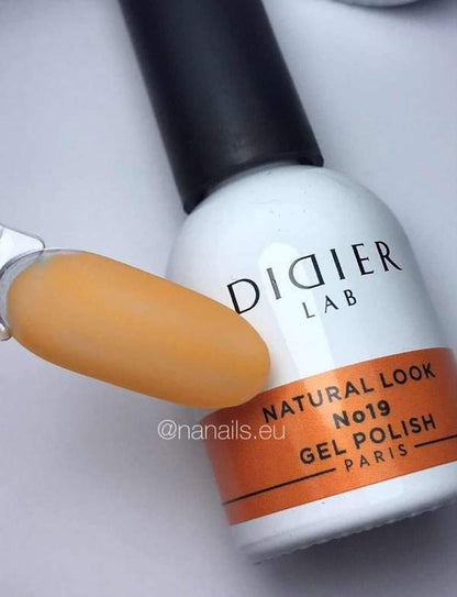 VERNIZ GEL "Didier Lab", Natural Look, No.19 - didierlabportugal