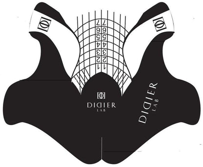 Didier Lab, Moldes de unha de plástico, 100pçs - didierlabportugal