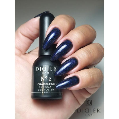 Top Coat, "Didier Lab", Chameleon, No2, HEMA FREE
